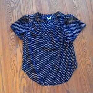 NWT 🌹 Ann Taylor Puff Sleeve Blouse XS